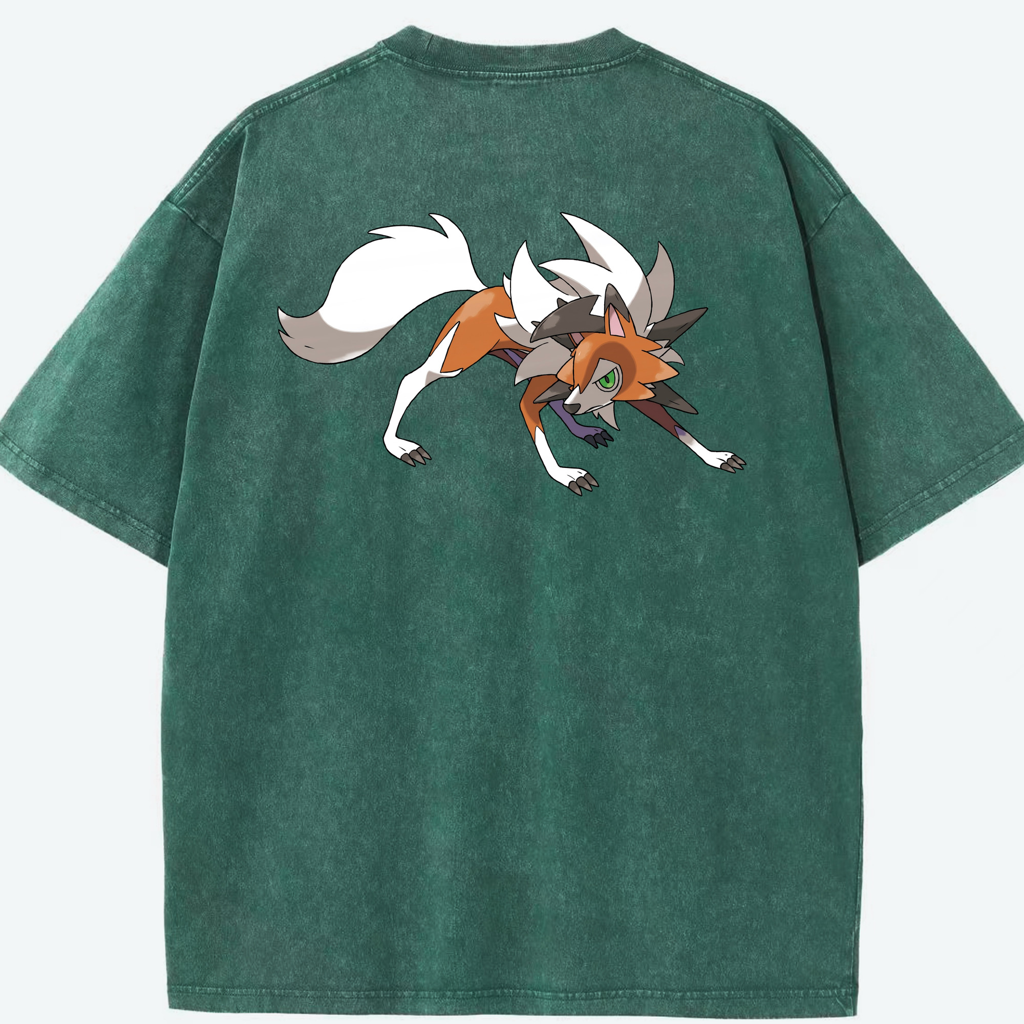 （画像用） ポケットモンスター Pokémon 綿100% ヴィンテージ風 半袖Tシャツ（背面プリント）